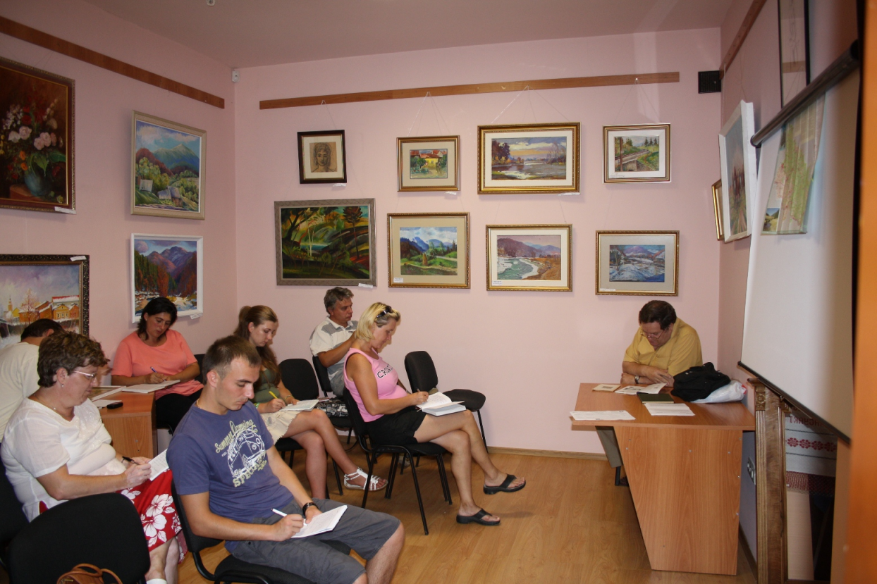 The tourist guide training ended in Zakarpattya