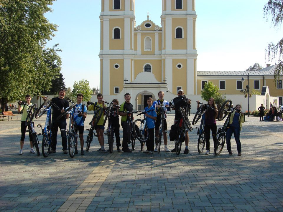 Transcarpathians became the first in Ukraine to make an international bicycle pilgrimage